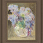 Hydrangeas in a Glass Vase