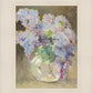 Hydrangeas in a Glass Vase