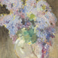 Hydrangeas in a Glass Vase