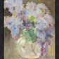 Hydrangeas in a Glass Vase