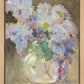 Hydrangeas in a Glass Vase