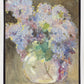 Hydrangeas in a Glass Vase