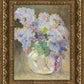 Hydrangeas in a Glass Vase
