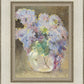 Hydrangeas in a Glass Vase