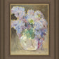 Hydrangeas in a Glass Vase