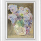 Hydrangeas in a Glass Vase