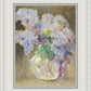 Hydrangeas in a Glass Vase