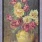 Red and Yellow Roses in a Vase