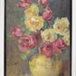 Red and Yellow Roses in a Vase