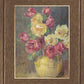 Red and Yellow Roses in a Vase