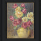 Red and Yellow Roses in a Vase