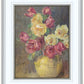 Red and Yellow Roses in a Vase