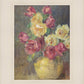 Red and Yellow Roses in a Vase