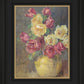 Red and Yellow Roses in a Vase