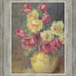 Red and Yellow Roses in a Vase