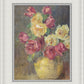 Red and Yellow Roses in a Vase