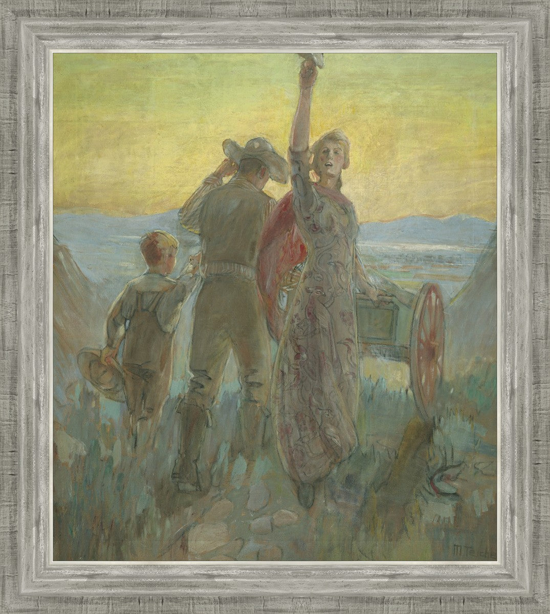 Shouting Hosannah