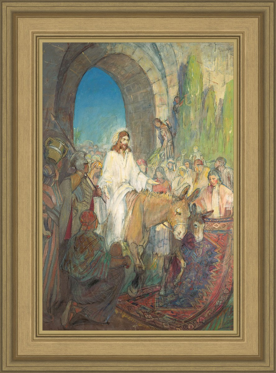 Triumphant Return, Christ’s Entry into Jerusalem