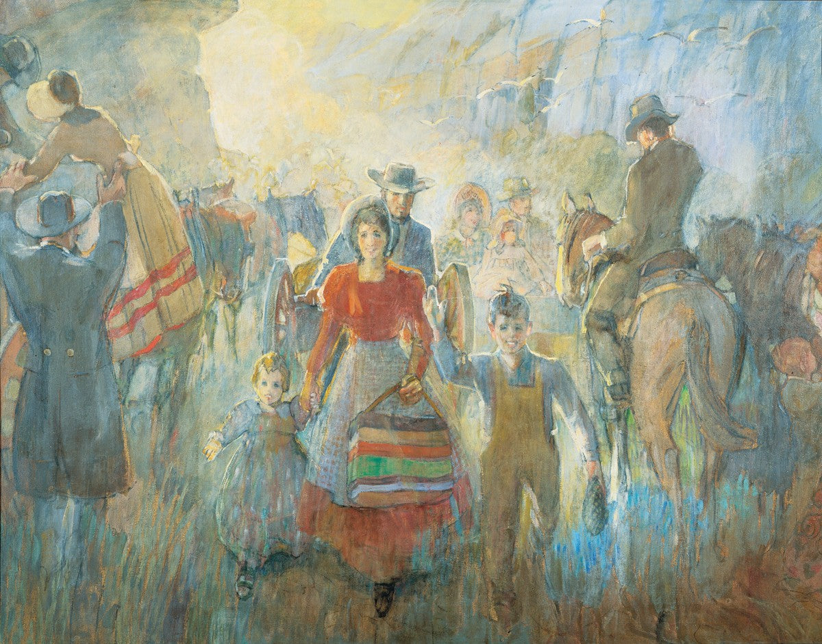 Pioneers Arriving