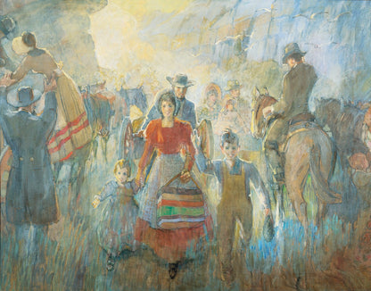 Pioneers Arriving