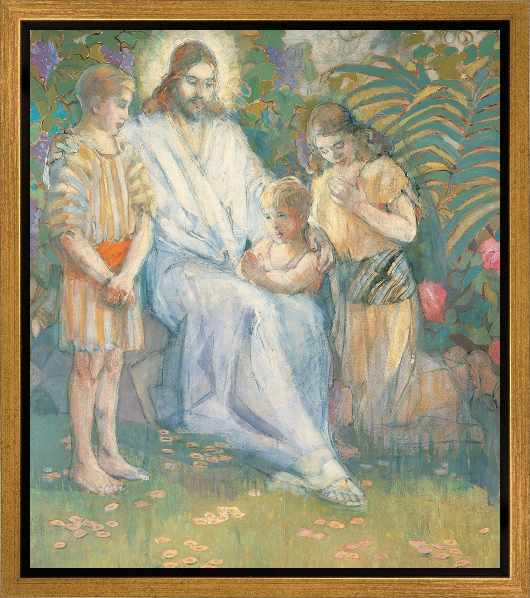 Christ With Children