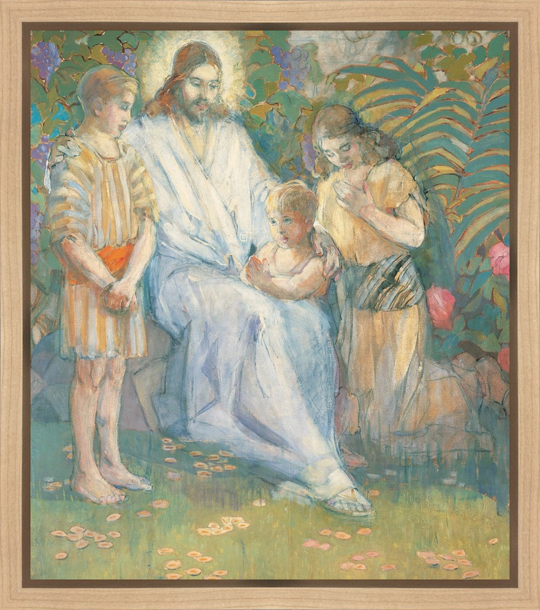 Christ With Children