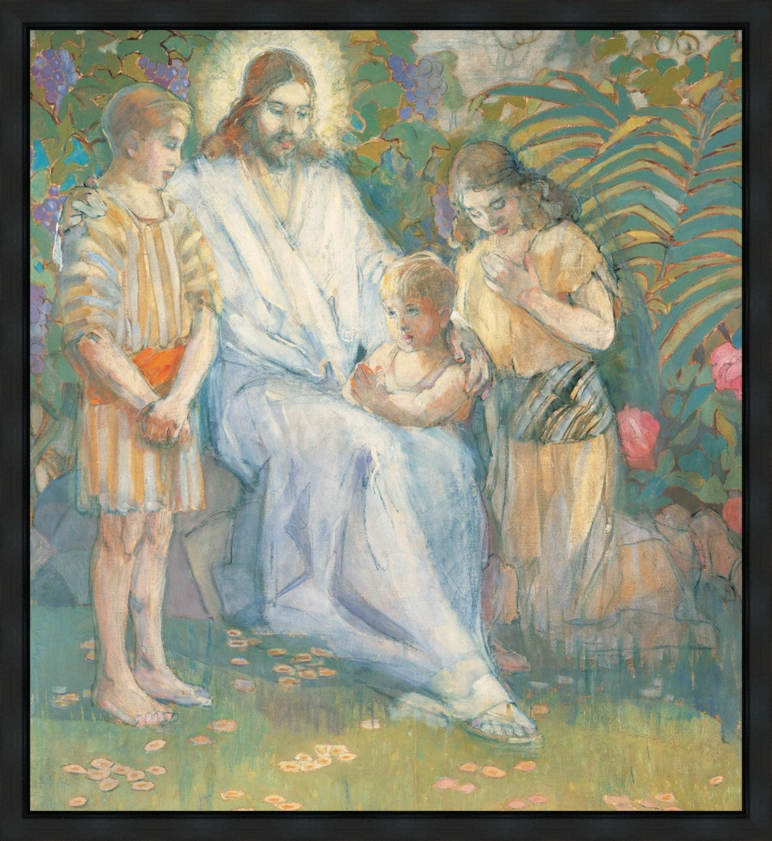 Christ With Children