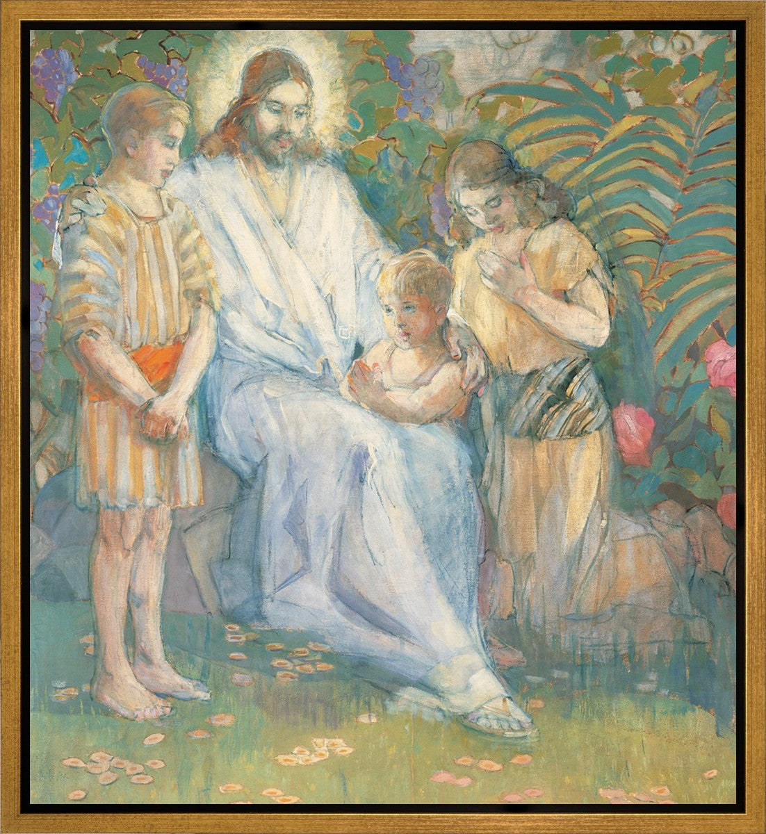 Christ With Children