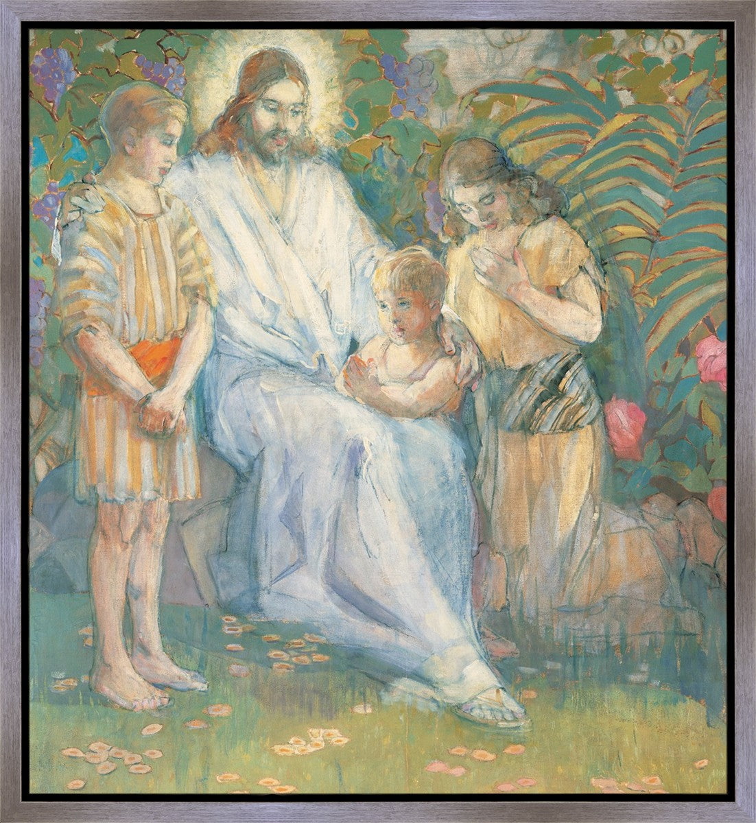 Christ With Children