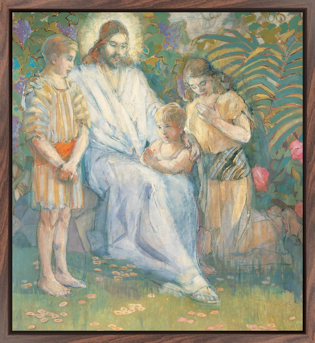 Christ With Children