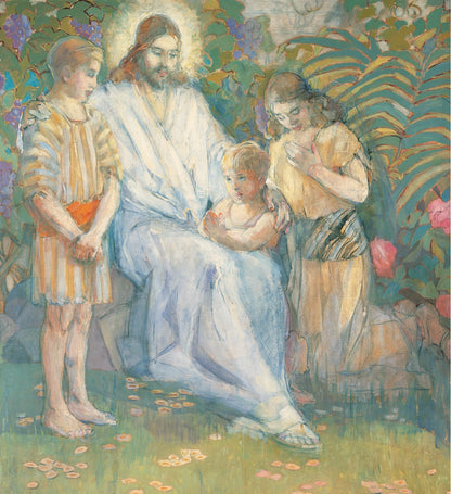 Christ With Children