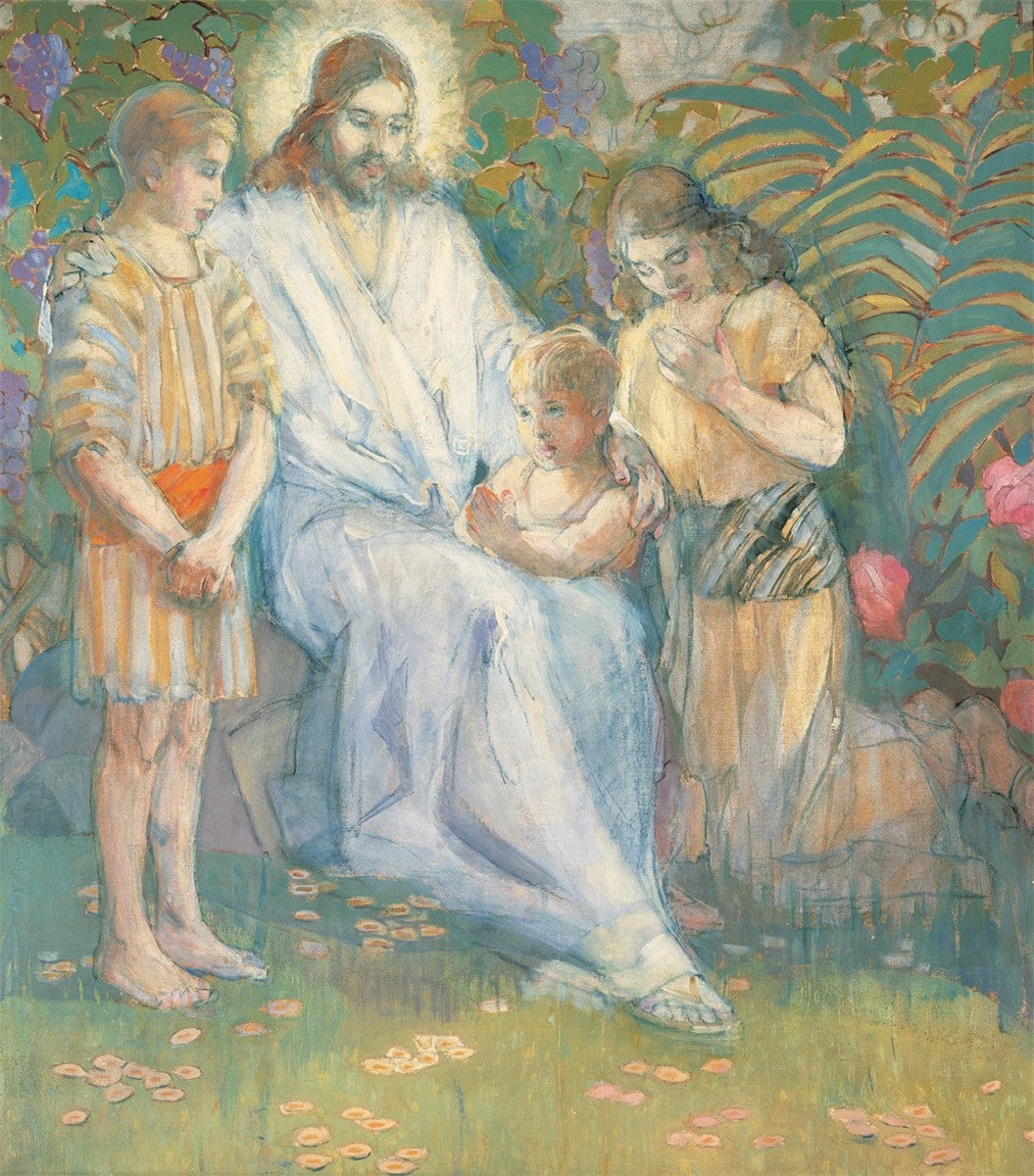 Christ With Children