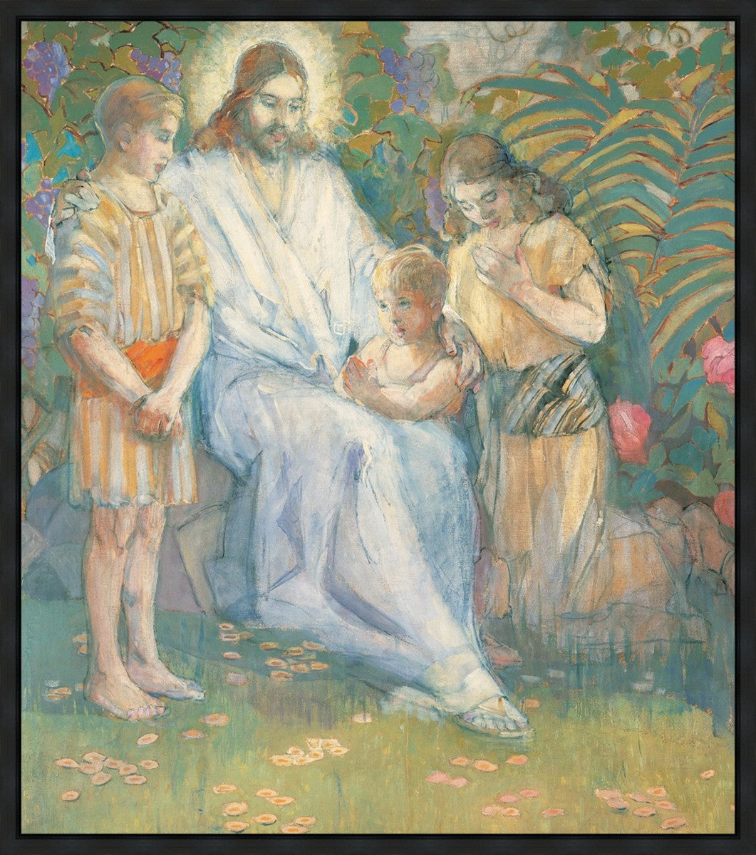Christ With Children