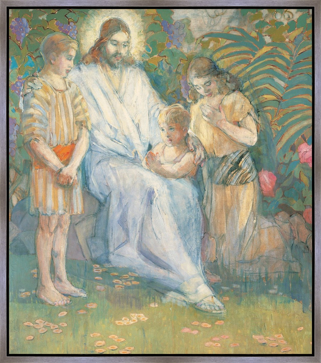 Christ With Children