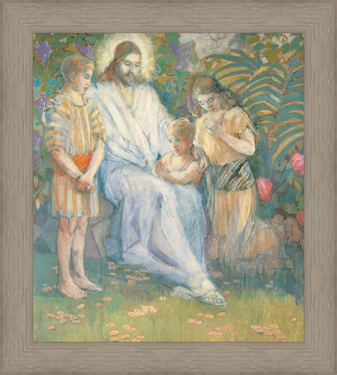 Christ With Children