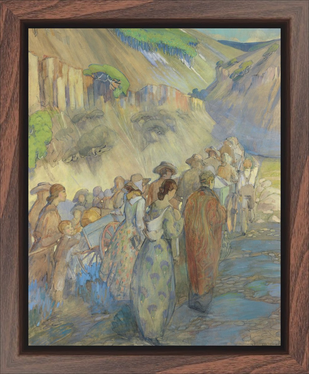 Handcart Pioneers 1935