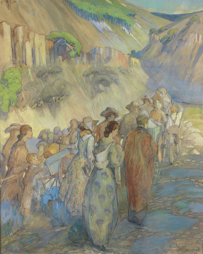Handcart Pioneers 1935