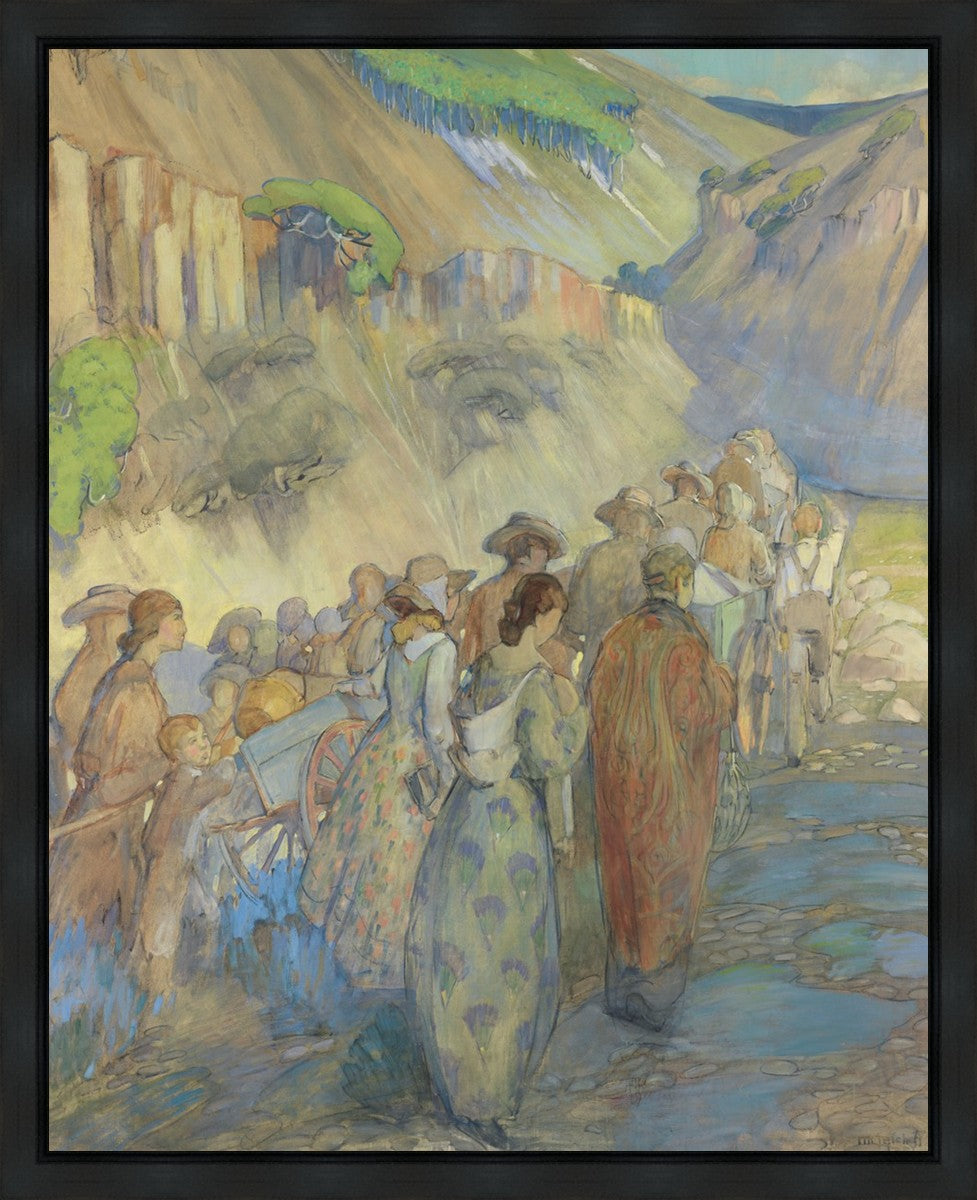 Handcart Pioneers 1935