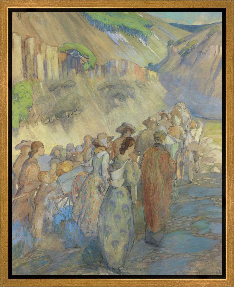 Handcart Pioneers 1935