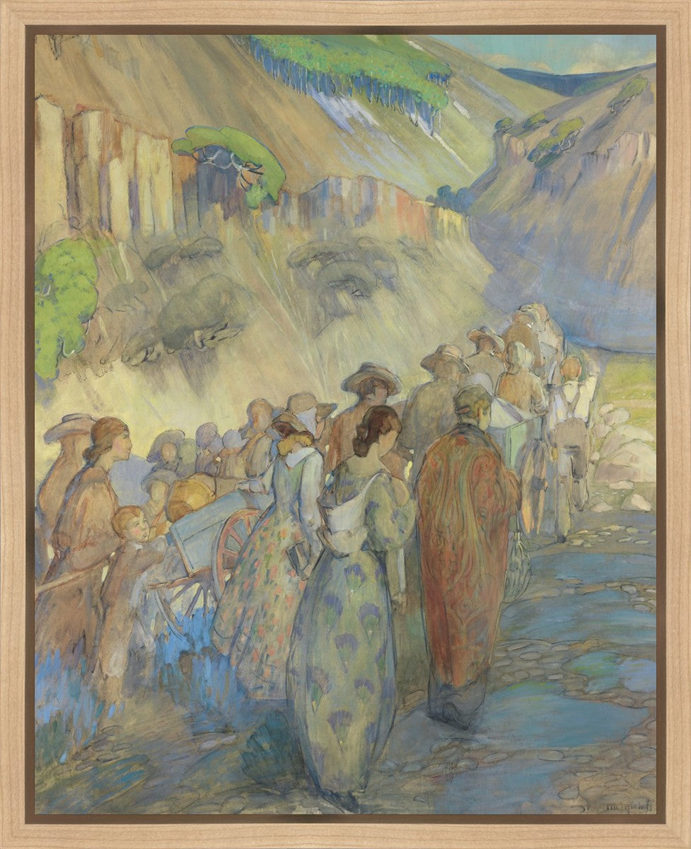 Handcart Pioneers 1935