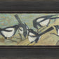 Magpies with Cattle Skull