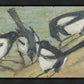Magpies with Cattle Skull