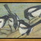 Magpies with Cattle Skull