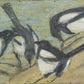 Magpies with Cattle Skull