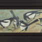Magpies with Cattle Skull