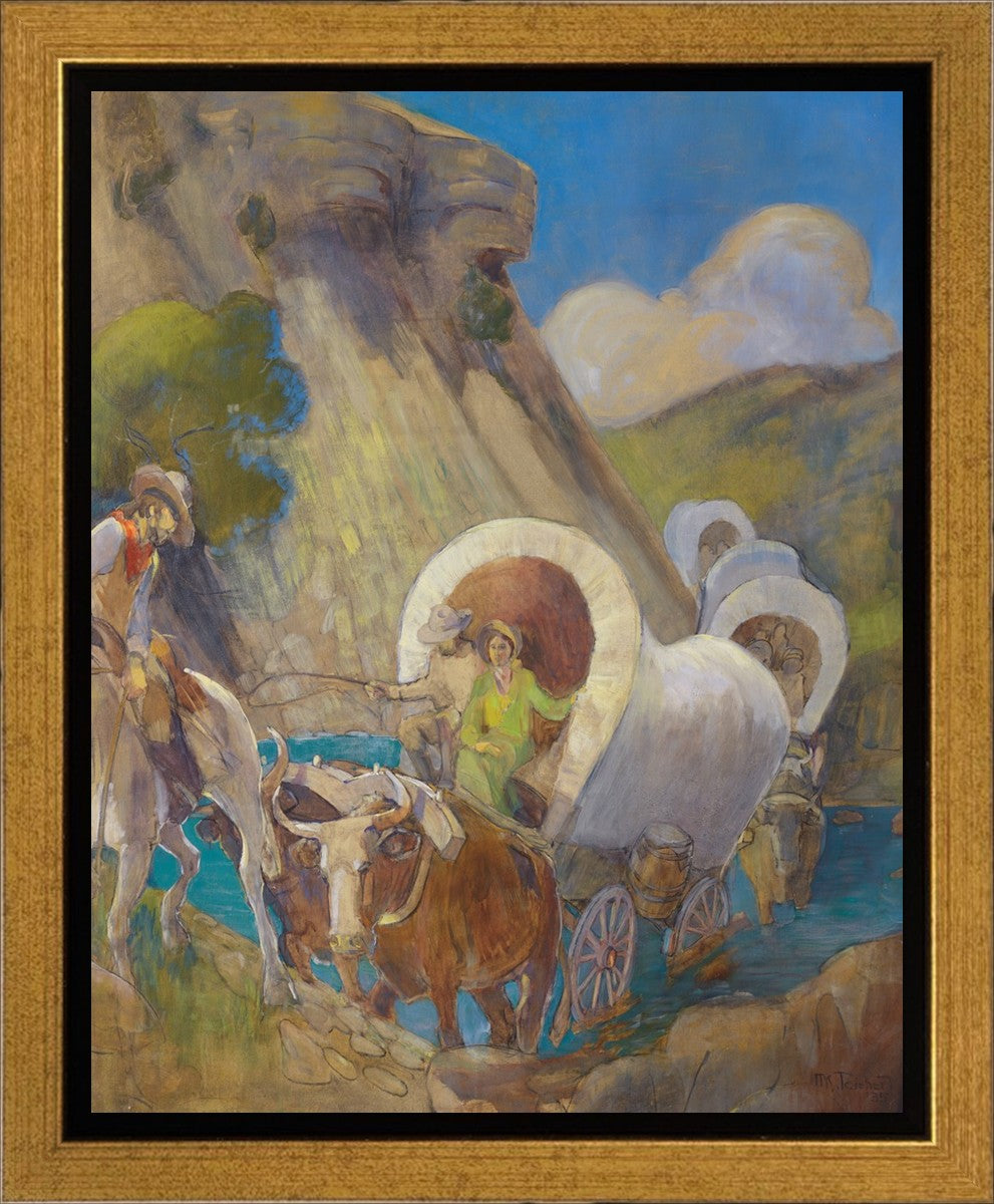 Covered Wagon Pioneers