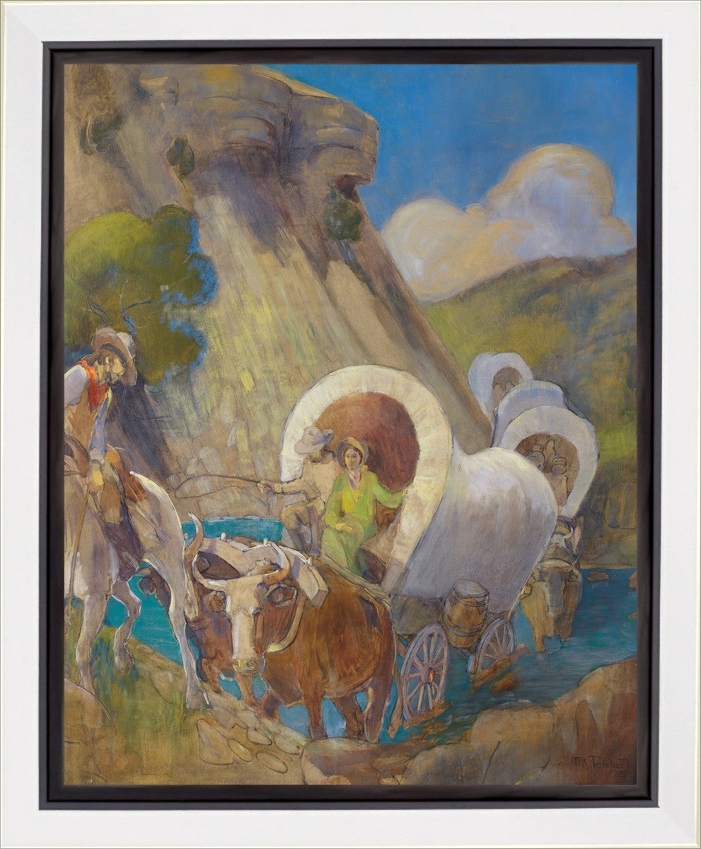 Covered Wagon Pioneers