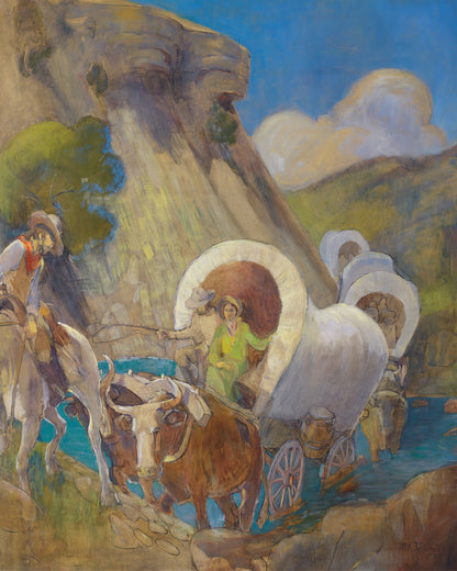 Covered Wagon Pioneers