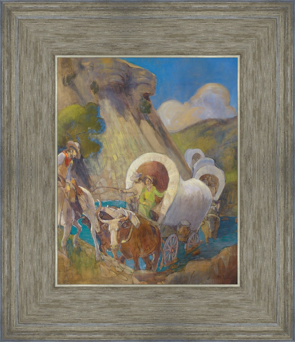 Covered Wagon Pioneers