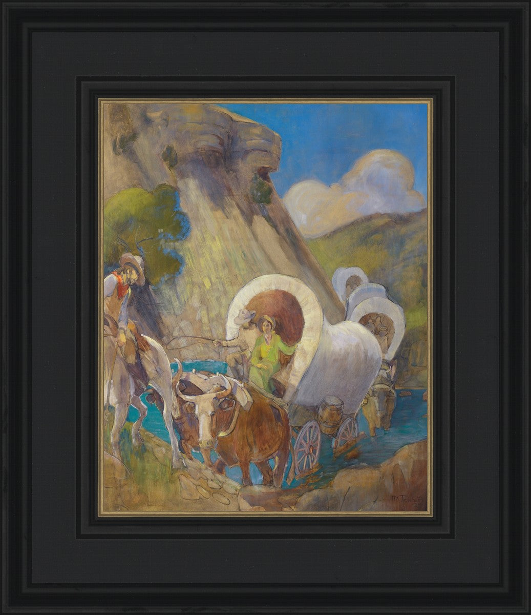 Covered Wagon Pioneers